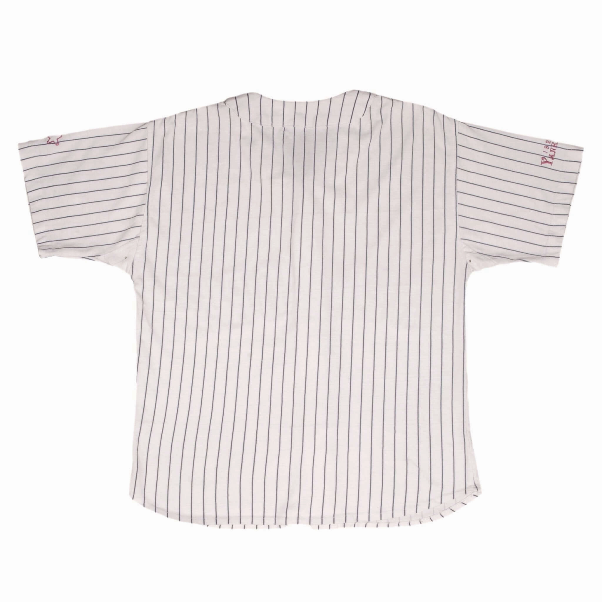 VINTAGE MLB NEW YORK YANKEES COOPERSTOWN COLLECTION 1990S STARTER JERSEY LARGE