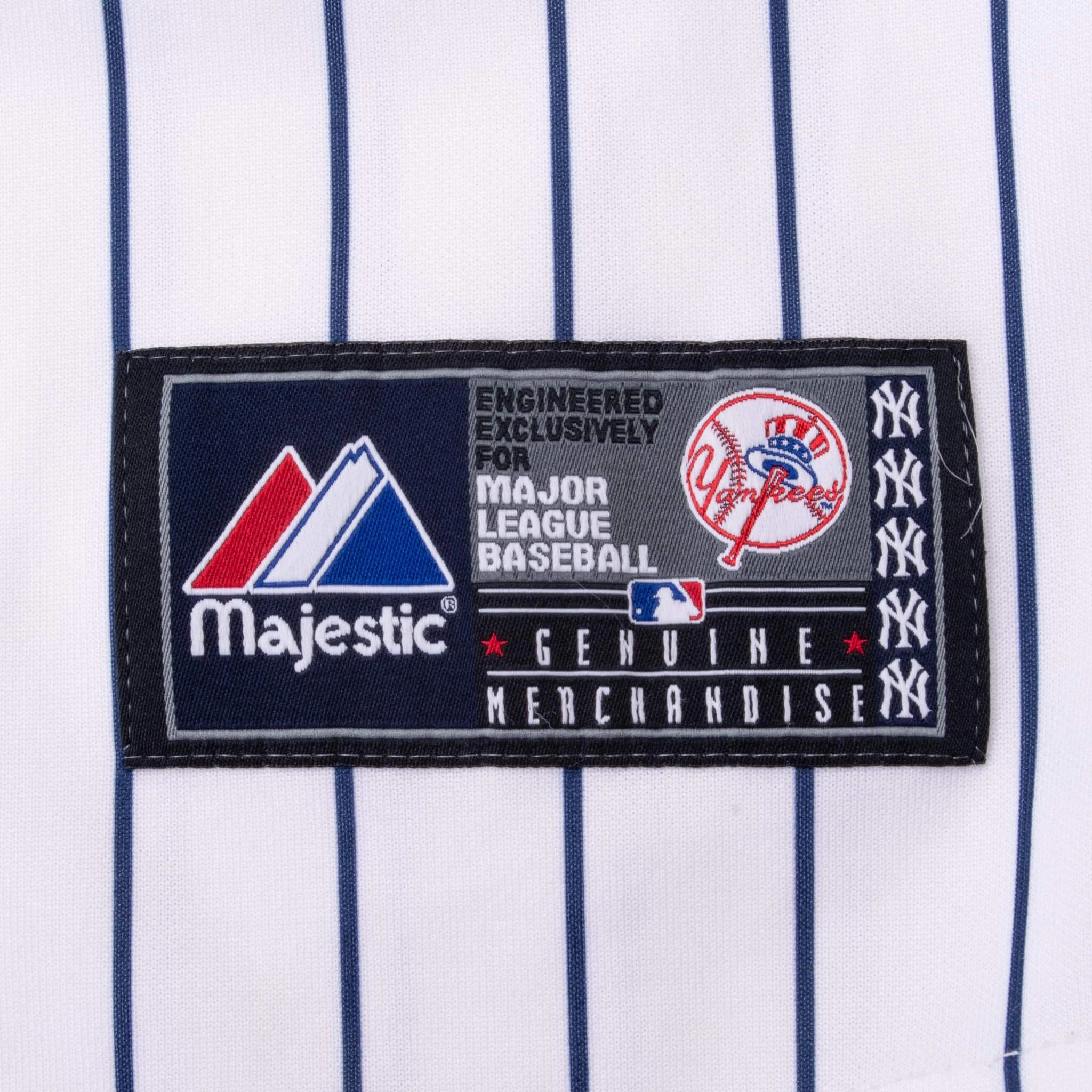 VINTAGE MLB NEW YORK YANKEES DEREK JETER #13 MAJESTIC JERSEY 2009 XL MADE IN USA