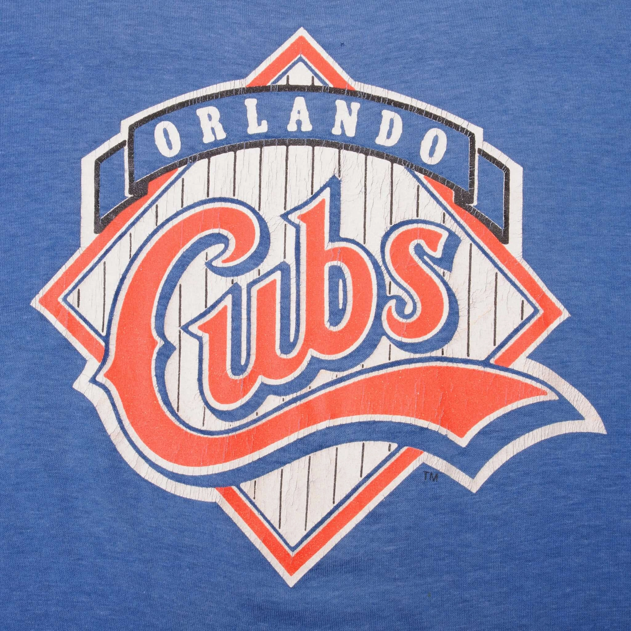 VINTAGE MLB ORLANDO CUBS TEE SHIRT EARLY 1990S SMALL MADE IN USA