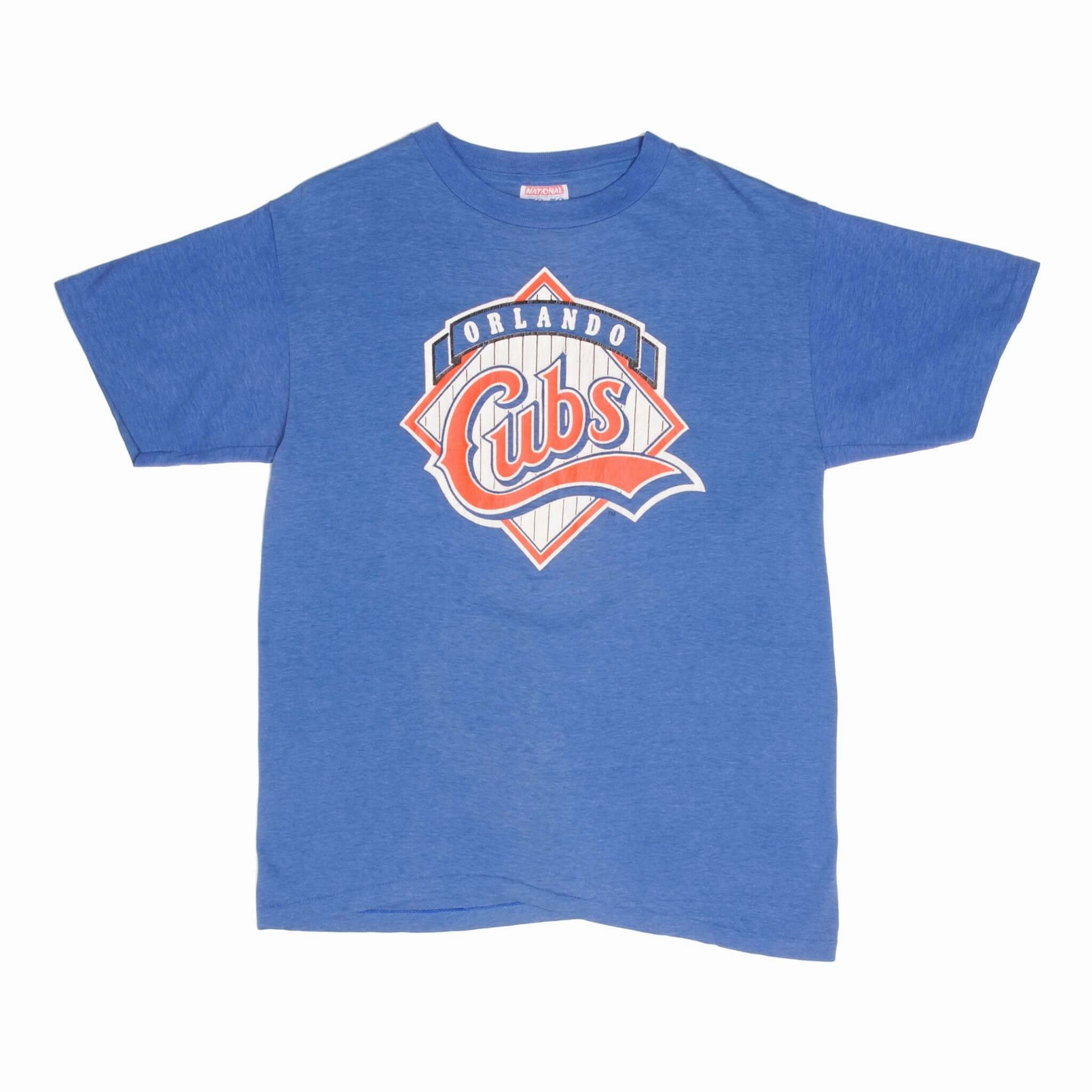 VINTAGE MLB ORLANDO CUBS TEE SHIRT EARLY 1990S SMALL MADE IN USA