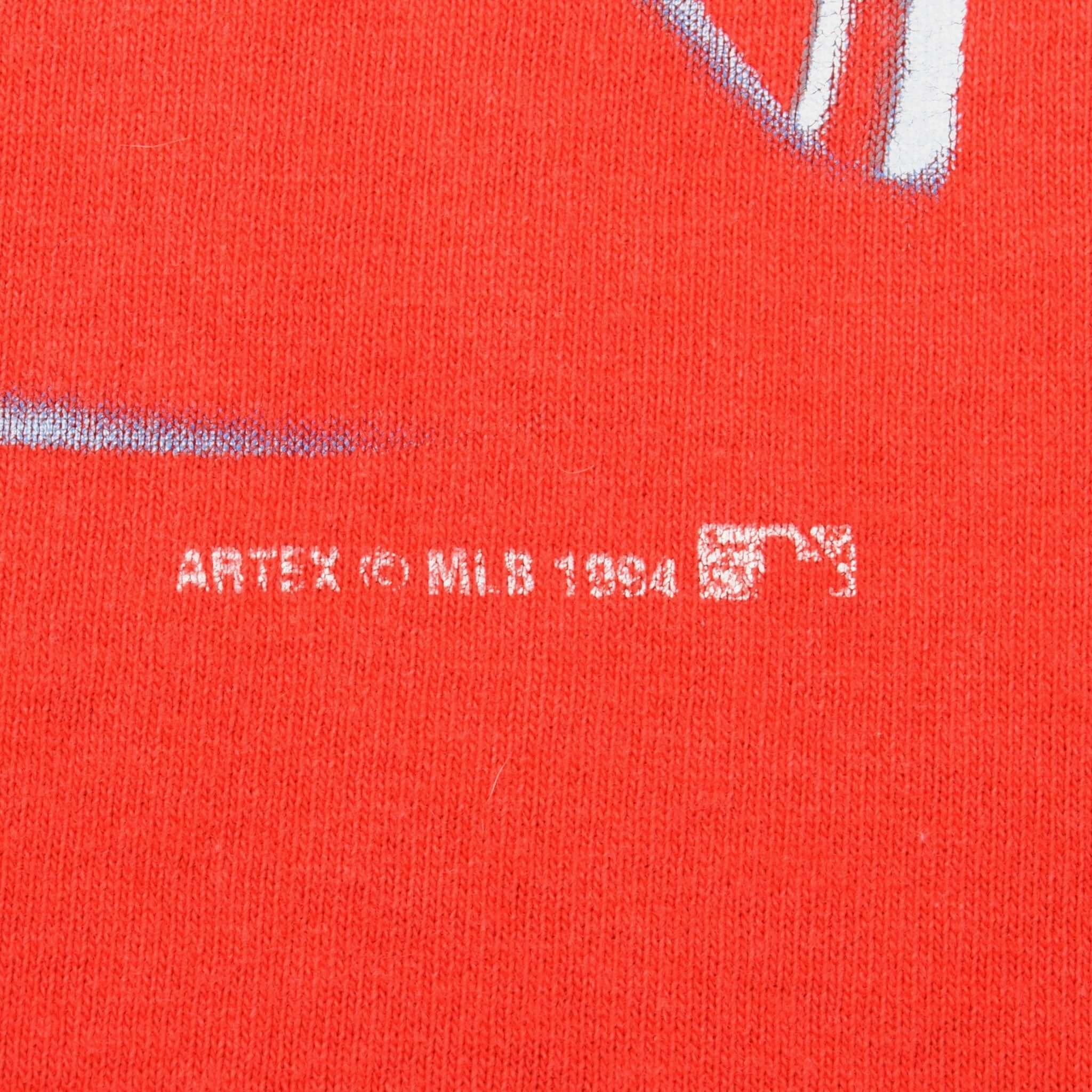 VINTAGE MLB PHILADELPHIA PHILLIES TEE SHIRT 1994 XL MADE IN USA