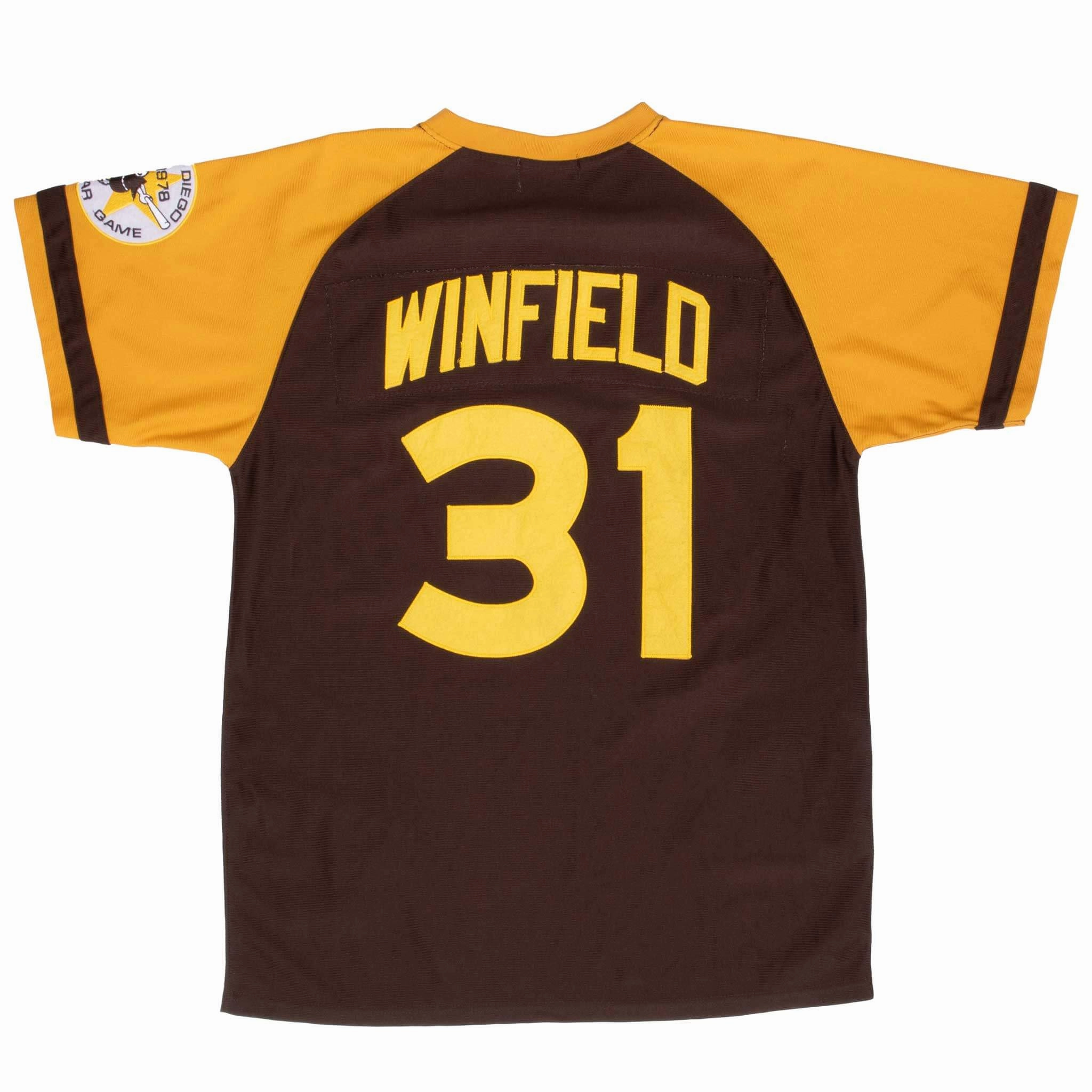 VINTAGE MLB SAN DIEGO PADRES DAVE WINDFIELD 1978 THROWBACK JERSEY SIZE XL