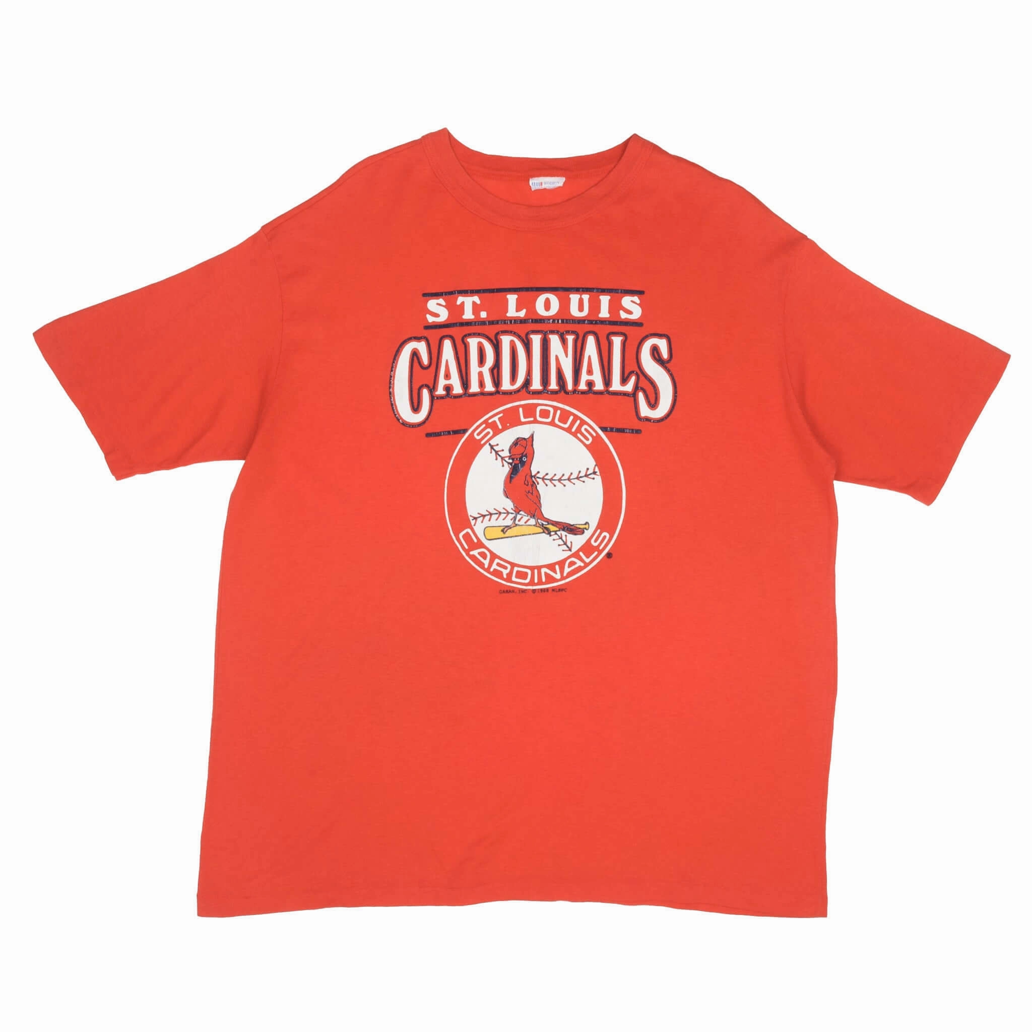 VINTAGE MLB ST LOUIS CARDINALS TEE SHIRT 1988 SIZE XL MADE IN USA