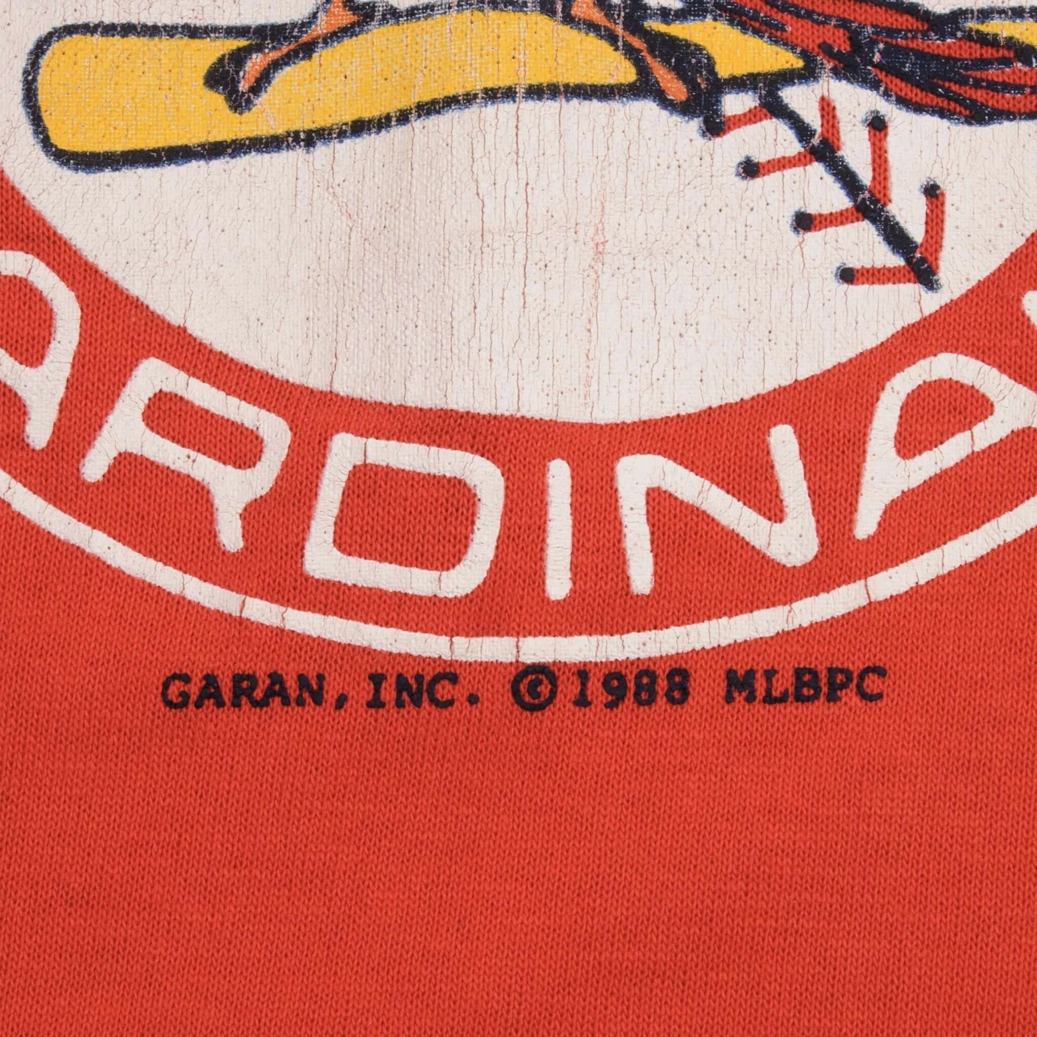 VINTAGE MLB ST LOUIS CARDINALS TEE SHIRT 1988 SIZE XL MADE IN USA