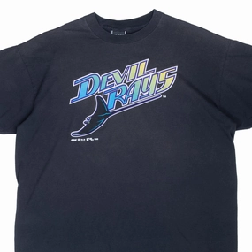 VINTAGE MLB TAMPA BAY DEVIL RAYS TEE SHIRT 1998 XL MADE IN USA