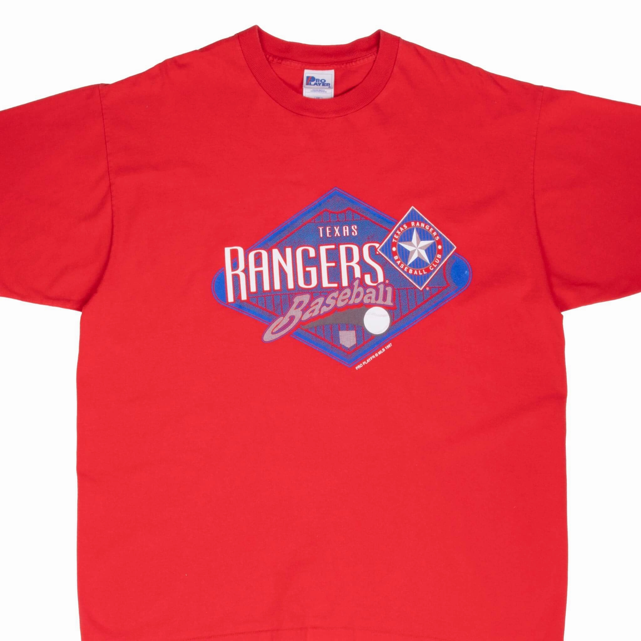 VINTAGE MLB TEXAS RANGERS 1997 TEE SHIRT 2XL MADE IN USA