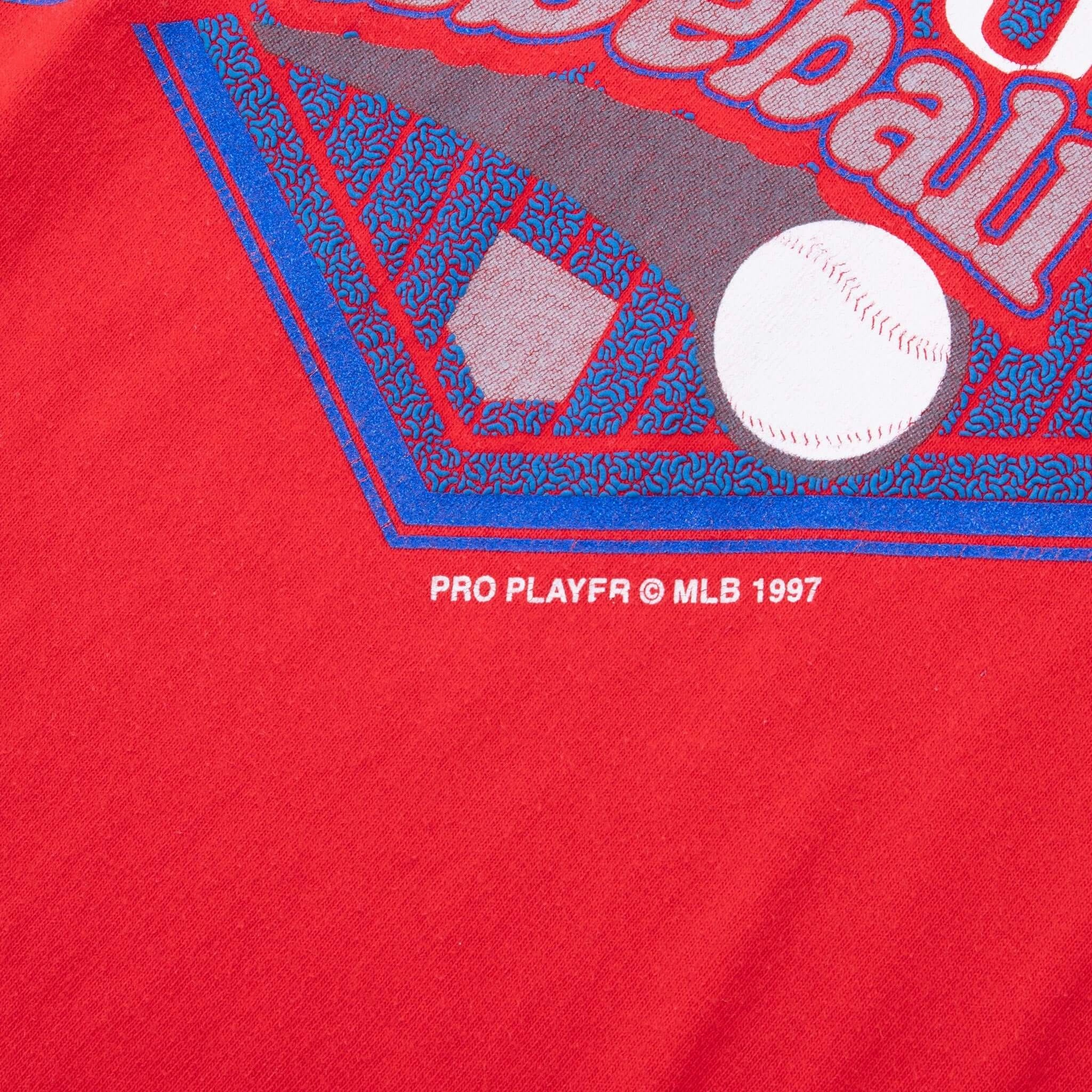 VINTAGE MLB TEXAS RANGERS 1997 TEE SHIRT 2XL MADE IN USA