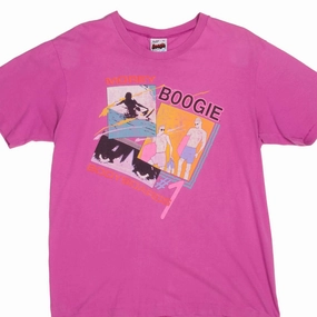 VINTAGE MOREY BOOGIE SURF TEE SHIRT 1990S SIZE LARGE MADE IN USA