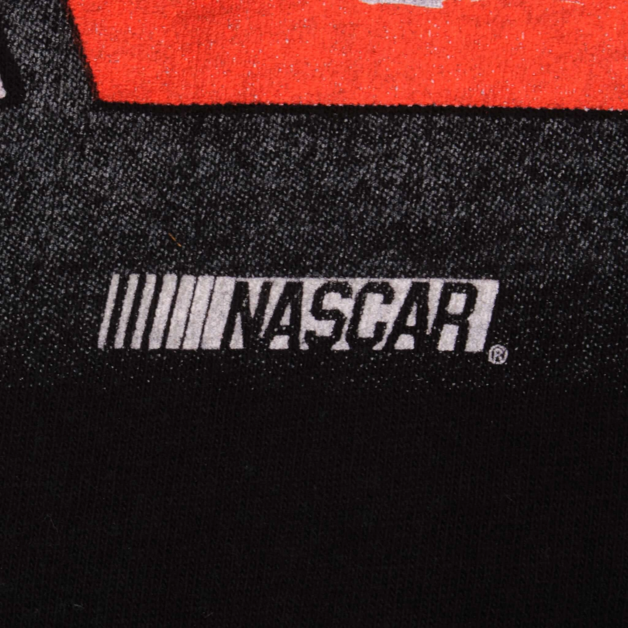 VINTAGE NASCAR ALL OVER PRINT DALE EARNHARDT 1990S TEE SHIRT SIZE XL MADE IN USA