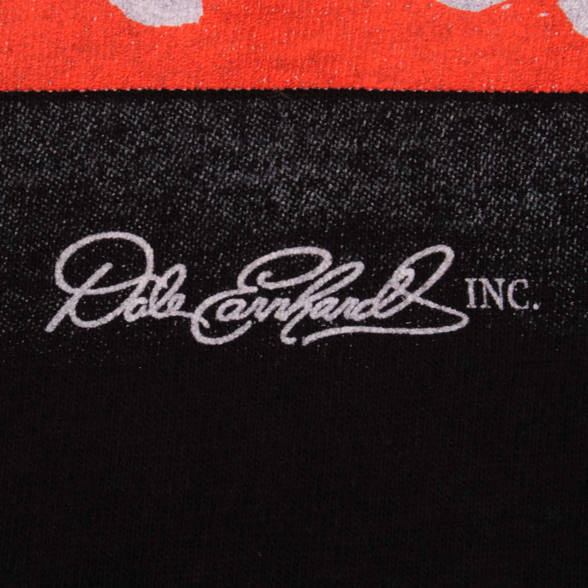 VINTAGE NASCAR ALL OVER PRINT DALE EARNHARDT 1990S TEE SHIRT SIZE XL MADE IN USA