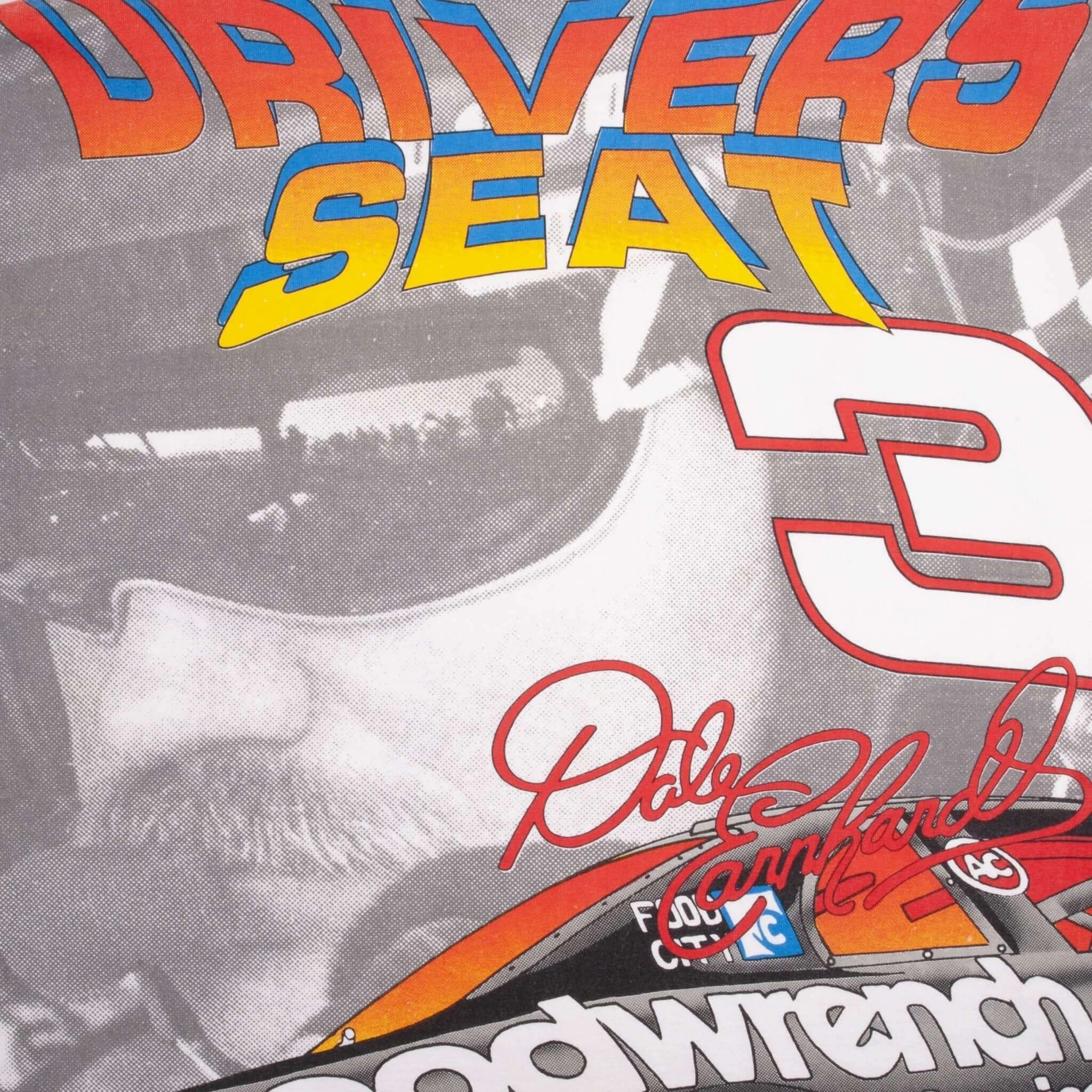 VINTAGE NASCAR ALL OVER PRINT DALE EARNHARDT 1996 TEE SHIRT LARGE MADE IN USA
