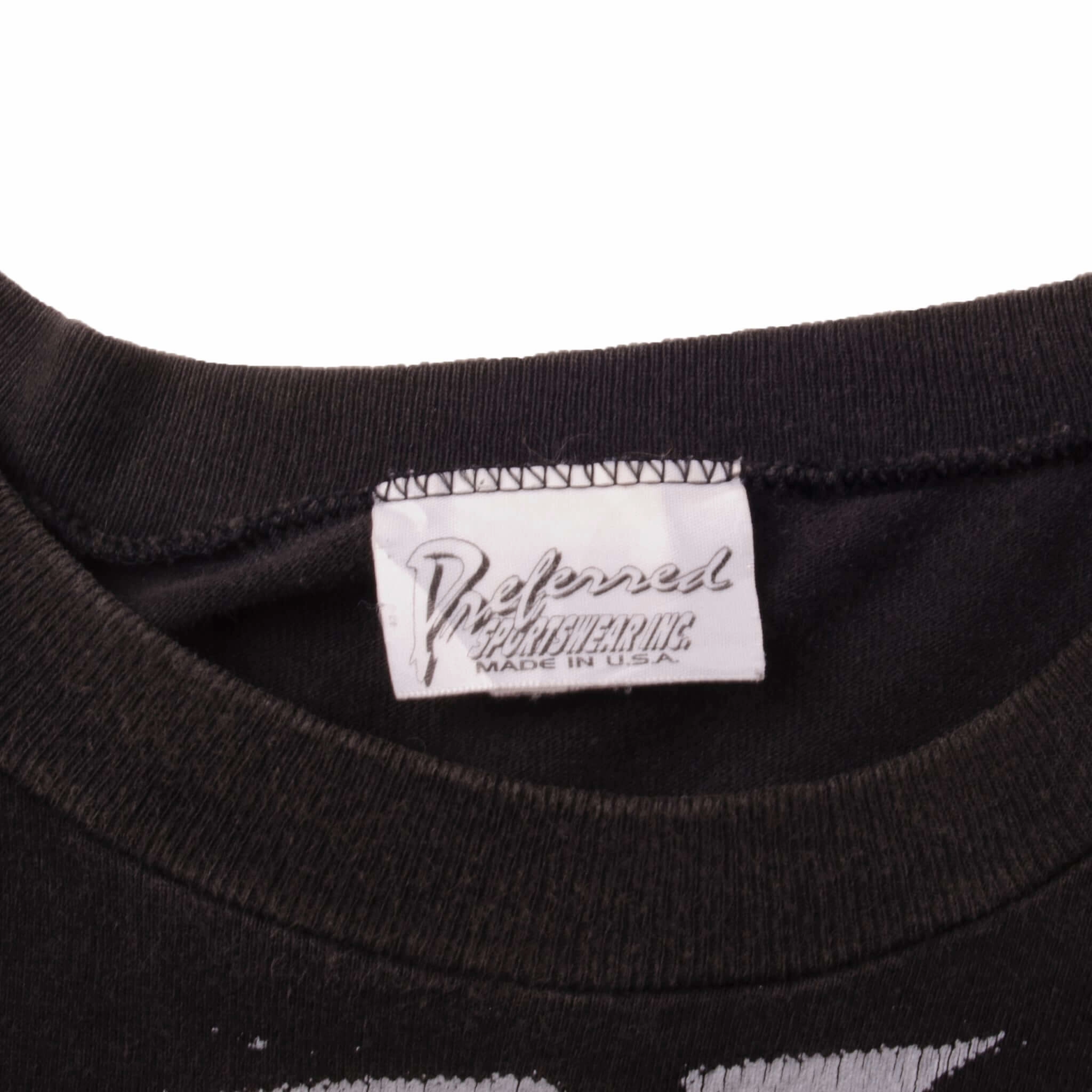 VINTAGE NASCAR ALL OVER PRINT DALE EARNHARDT #3 GOODWRENCH RACING 1993 TEE SHIRT SIZE LARGE MADE IN USA