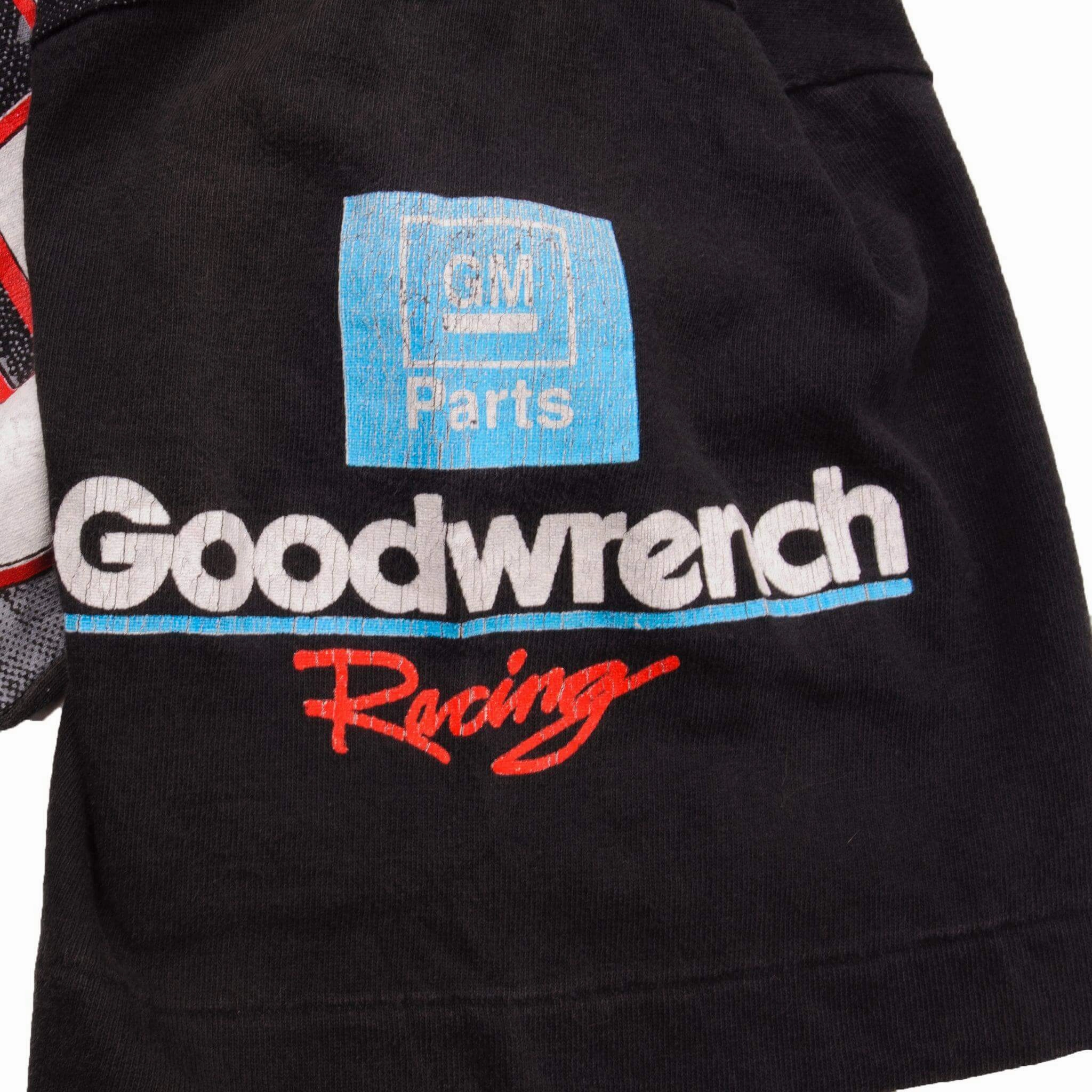 VINTAGE NASCAR ALL OVER PRINT DALE EARNHARDT #3 GOODWRENCH RACING 1993 TEE SHIRT SIZE LARGE MADE IN USA