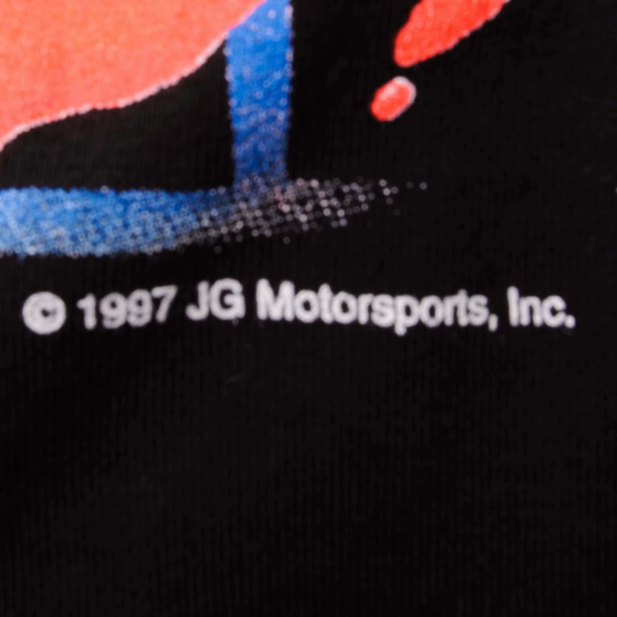 VINTAGE NASCAR ALL OVER PRINT JEEF GORDON JEFF JET 1997 TEE SHIRT XL MADE IN USA