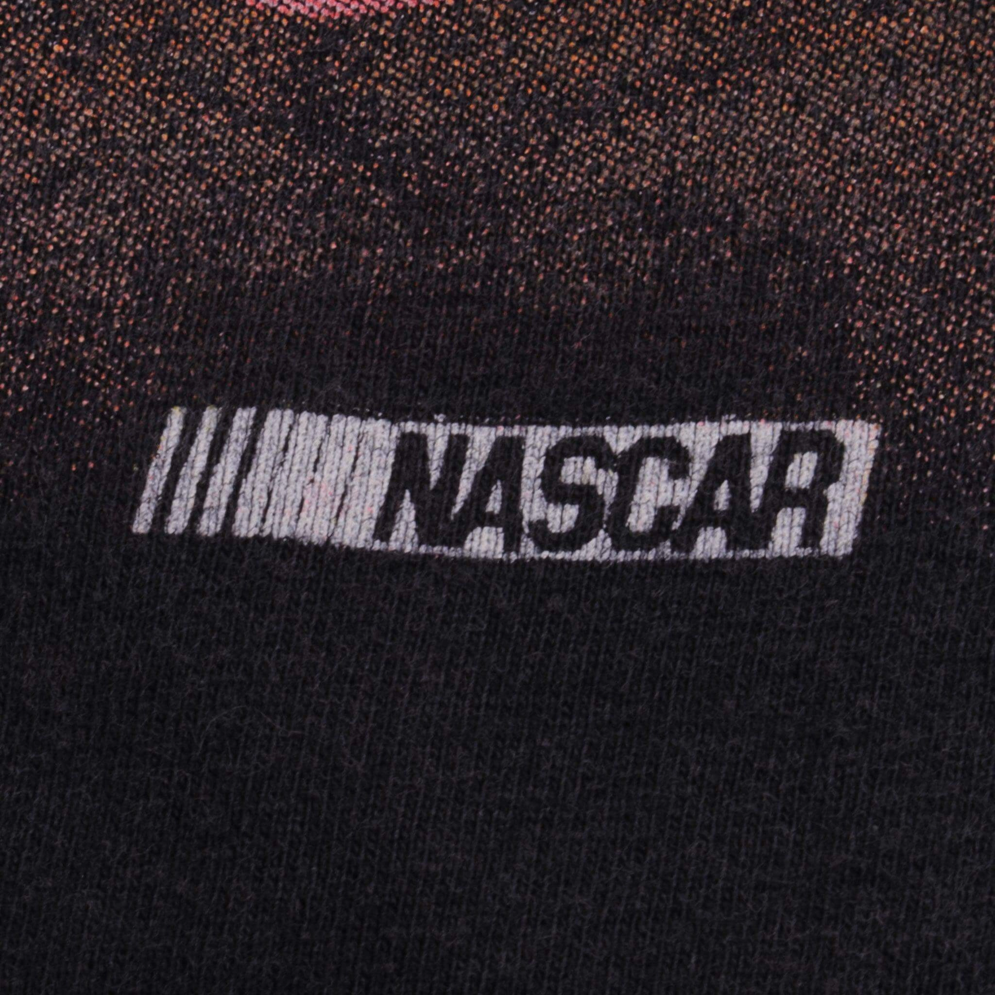 VINTAGE NASCAR ALL OVER PRINT JEFF GORDON 1998 TEE SHIRT XL MADE USA