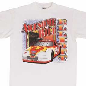 VINTAGE NASCAR BILL ELIOTT MCDONALD'S TEE SHIRT 1996 SIZE LARGE