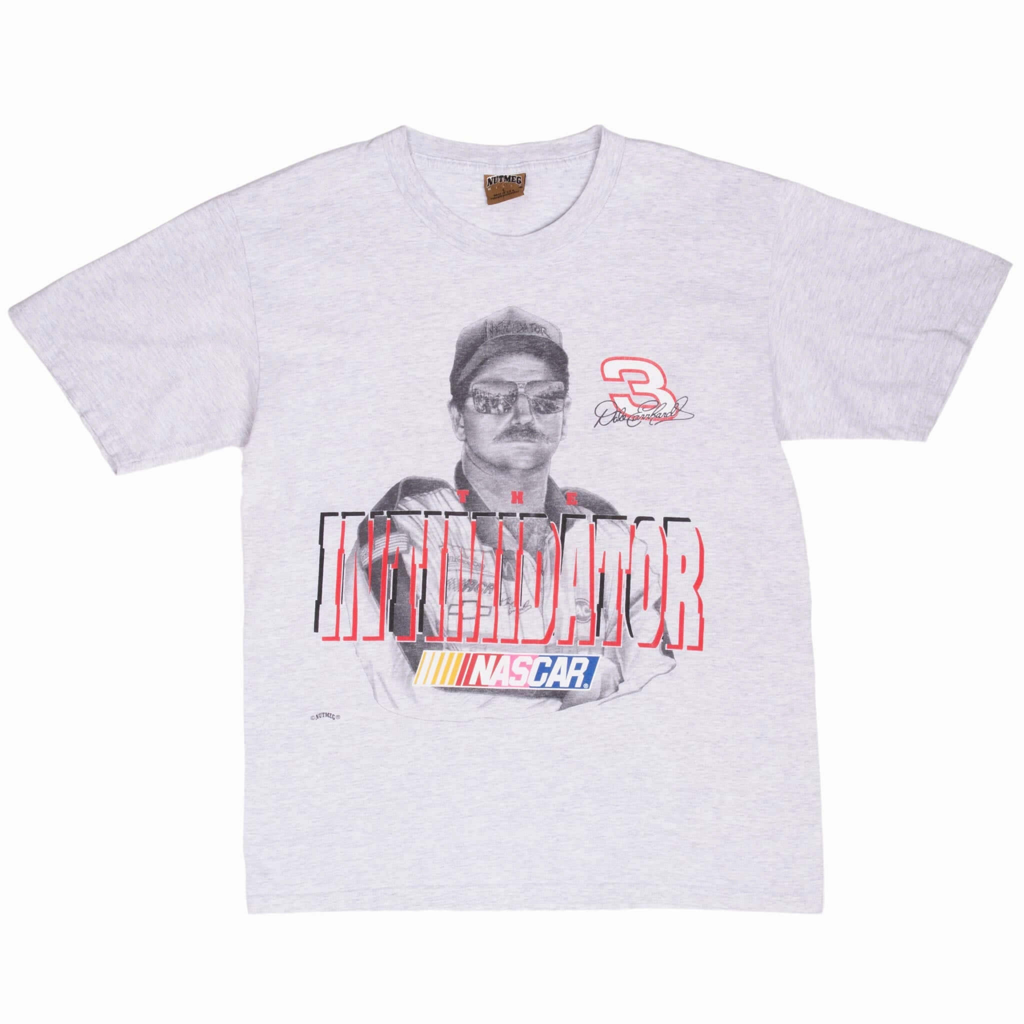 VINTAGE NASCAR DALE EARNHARDT 1990S TEE SHIRT LARGE MADE IN USA