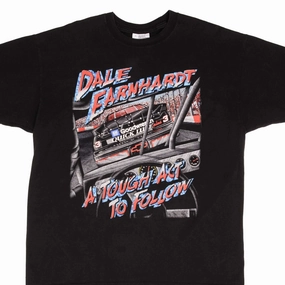 VINTAGE NASCAR DALE EARNHARDT 1990S TEE SHIRT SIZE LARGE MADE IN USA