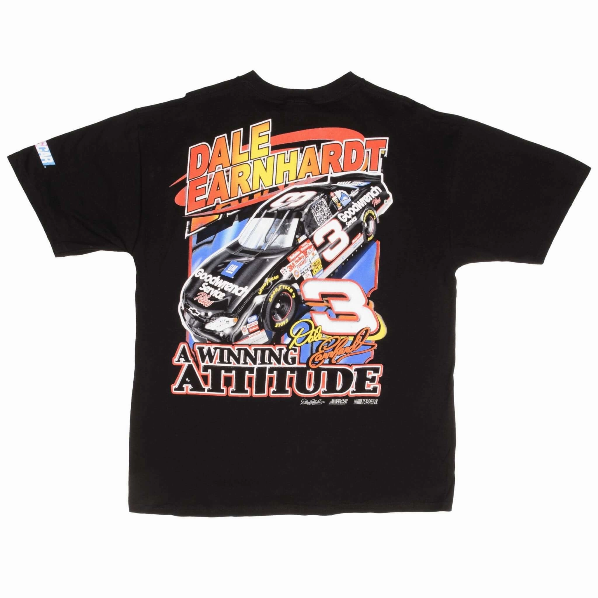 VINTAGE NASCAR DALE EARNHARDT 1990S TEE SHIRT SIZE XL