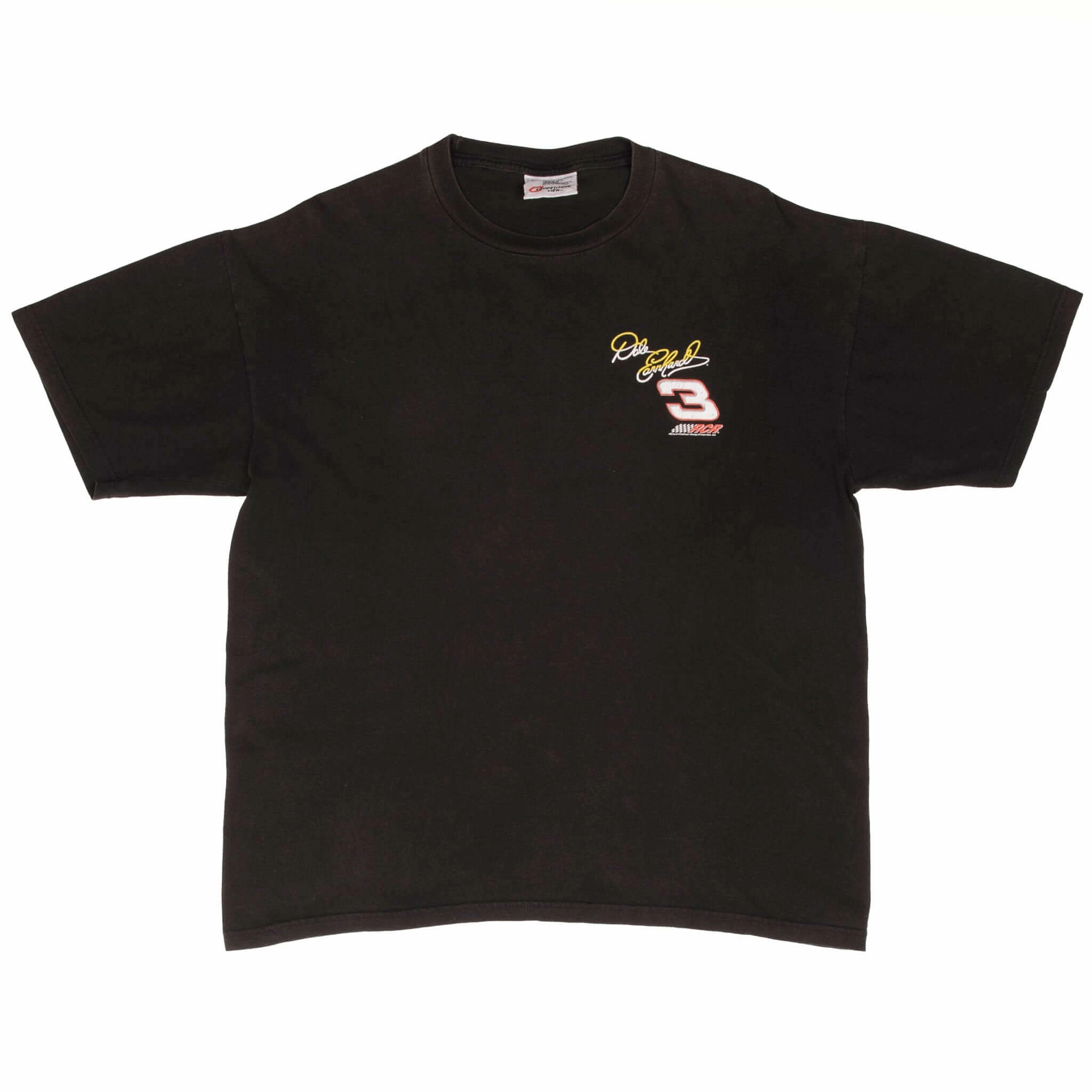 VINTAGE NASCAR DALE EARNHARDT #3 INTIMIDATED 1990S TEE SHIRT SIZE LARGE