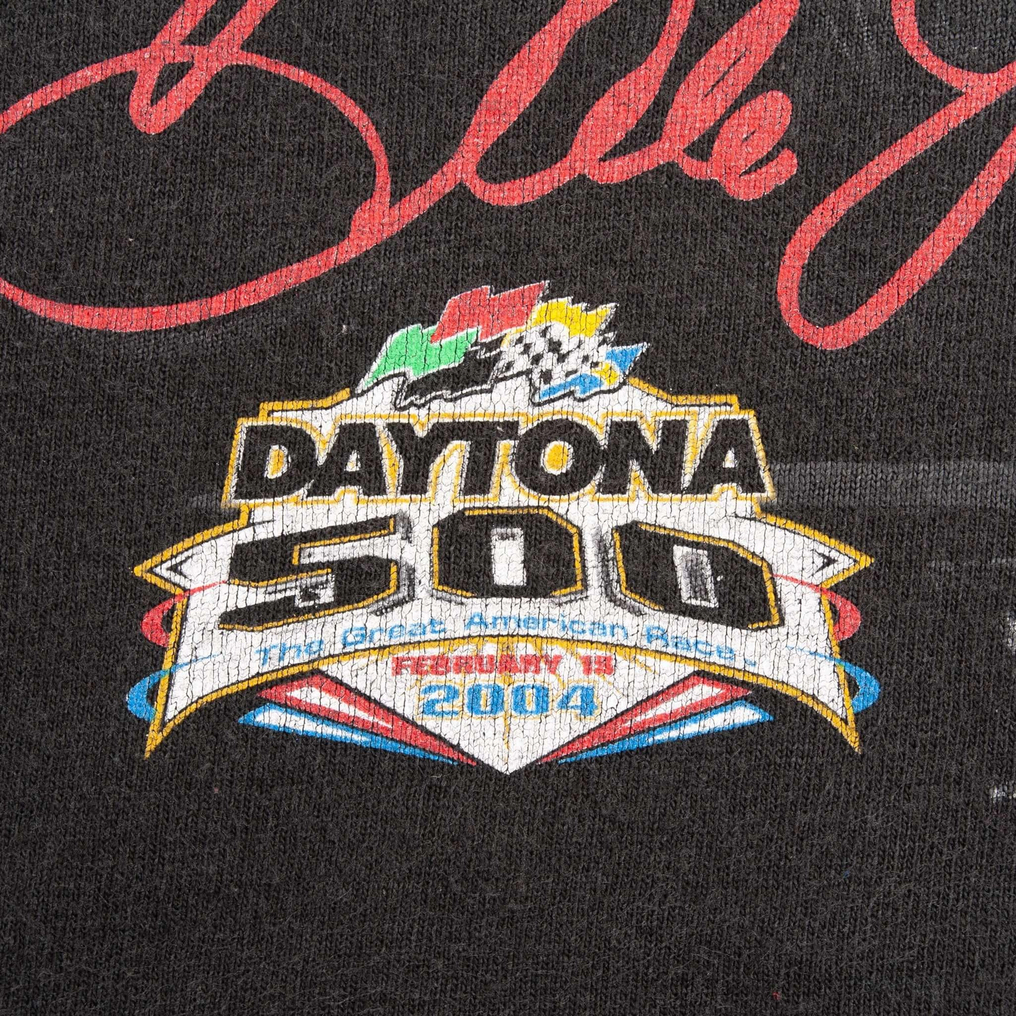 VINTAGE NASCAR DALE EARNHARDT & DALE JR DAYTONA 500 TEE SHIRT 2004 SIZE XL