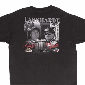 VINTAGE NASCAR DALE EARNHARDT & DALE JR DAYTONA 500 TEE SHIRT 2004 SIZE XL