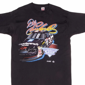 VINTAGE NASCAR DALE EARNHARDT BRICKYARD 400 TEE SHIRT 1995 SIZE XL MADE USA