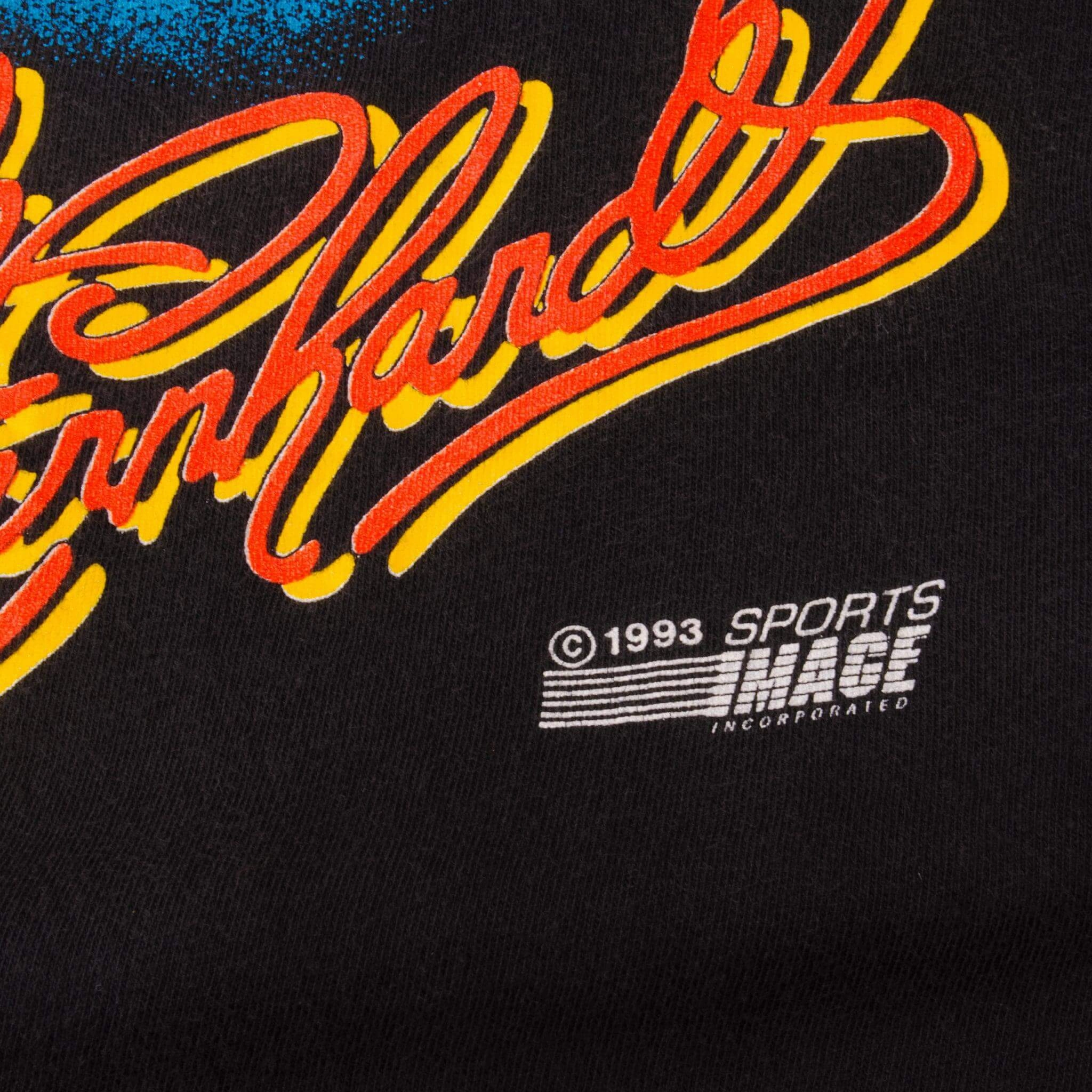 VINTAGE NASCAR DALE EARNHARDT CHEVY THUNDER 1993 TEE SHIRT SIZE XL