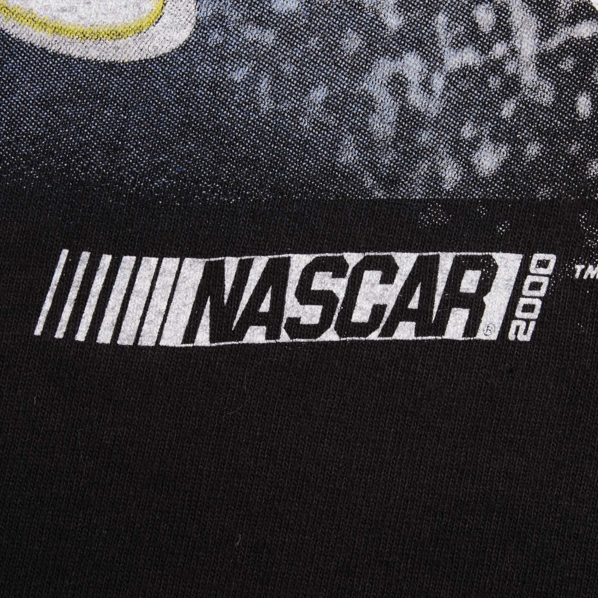 VINTAGE NASCAR DALE EARNHARDT JET BLACK ATTACK 2000 TEE SHIRT SIZE LARGE