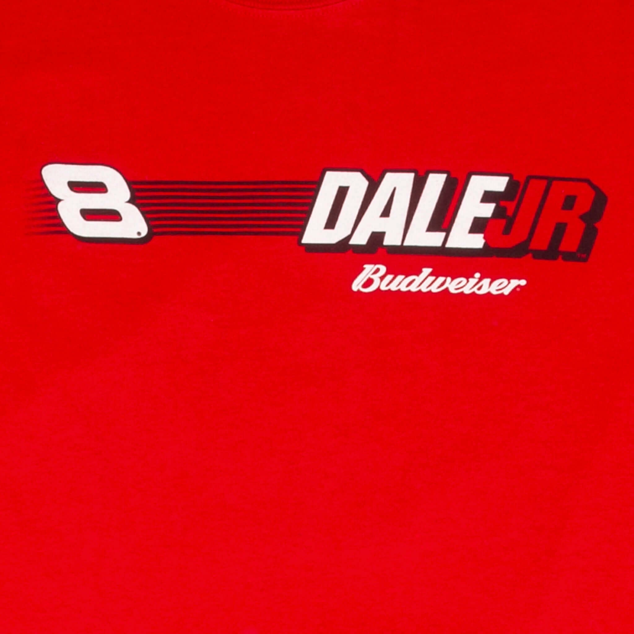 VINTAGE NASCAR DALE EARNHARDT JR BUDWEISER TEE SHIRT 2007 SIZE XL