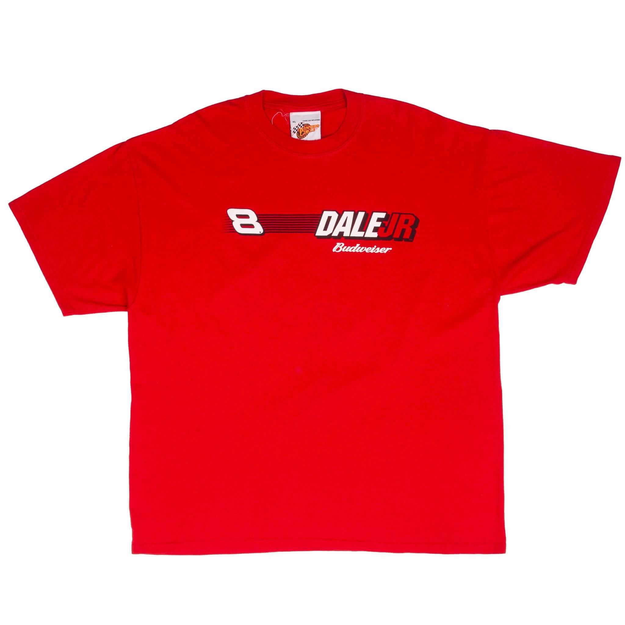 VINTAGE NASCAR DALE EARNHARDT JR BUDWEISER TEE SHIRT 2007 SIZE XL