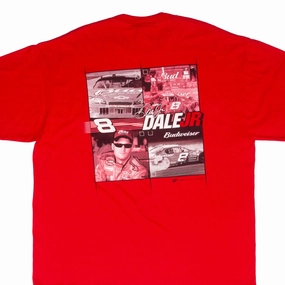 VINTAGE NASCAR DALE EARNHARDT JR BUDWEISER TEE SHIRT 2007 SIZE XL