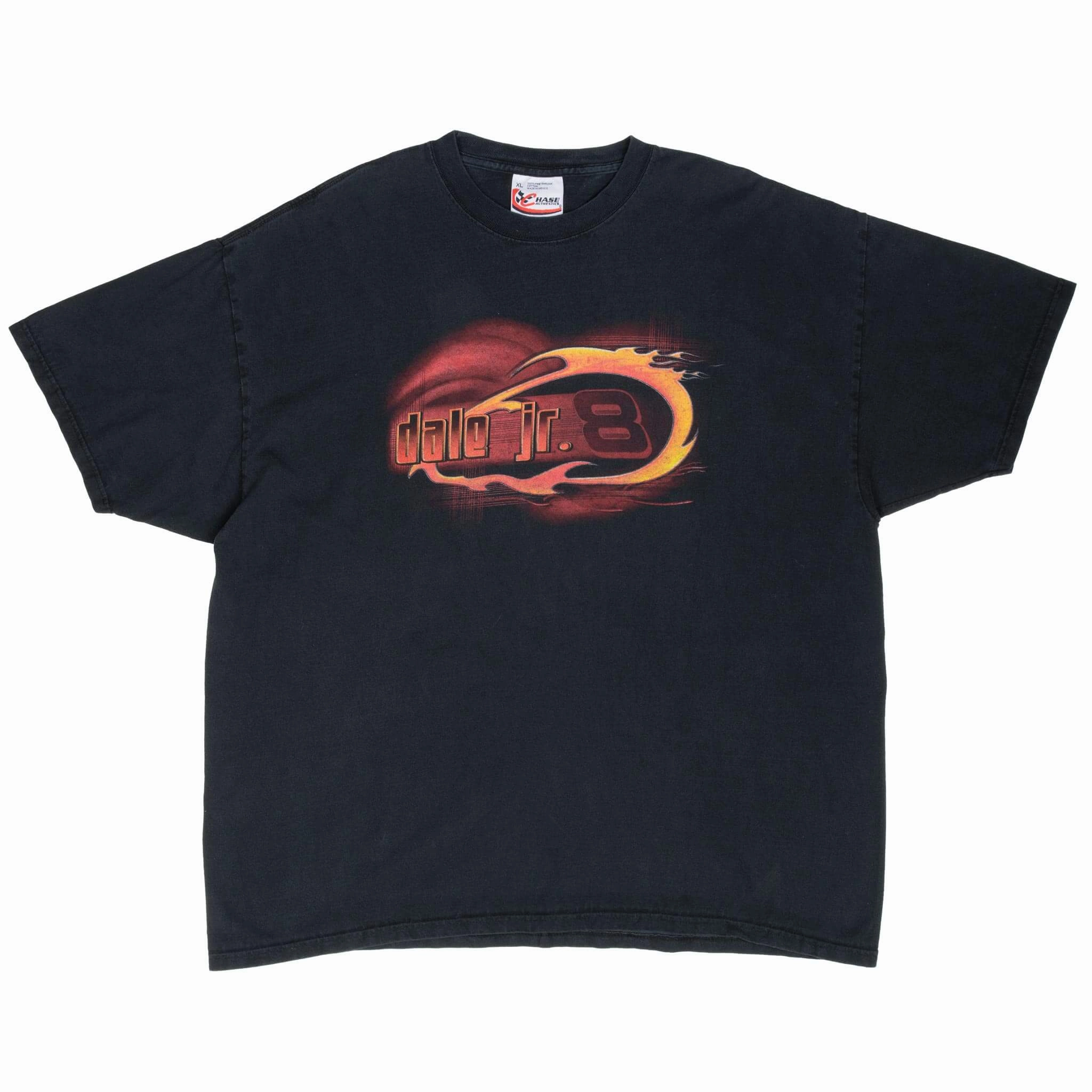 VINTAGE NASCAR DALE EARNHARDT JR CHEVROLET TEE SHIRT 2000S XL