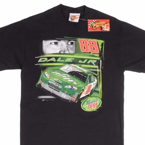 VINTAGE NASCAR DALE EARNHARDT JR TEE SHIRT 2007 SIZE MEDIUM DEADSTOCK