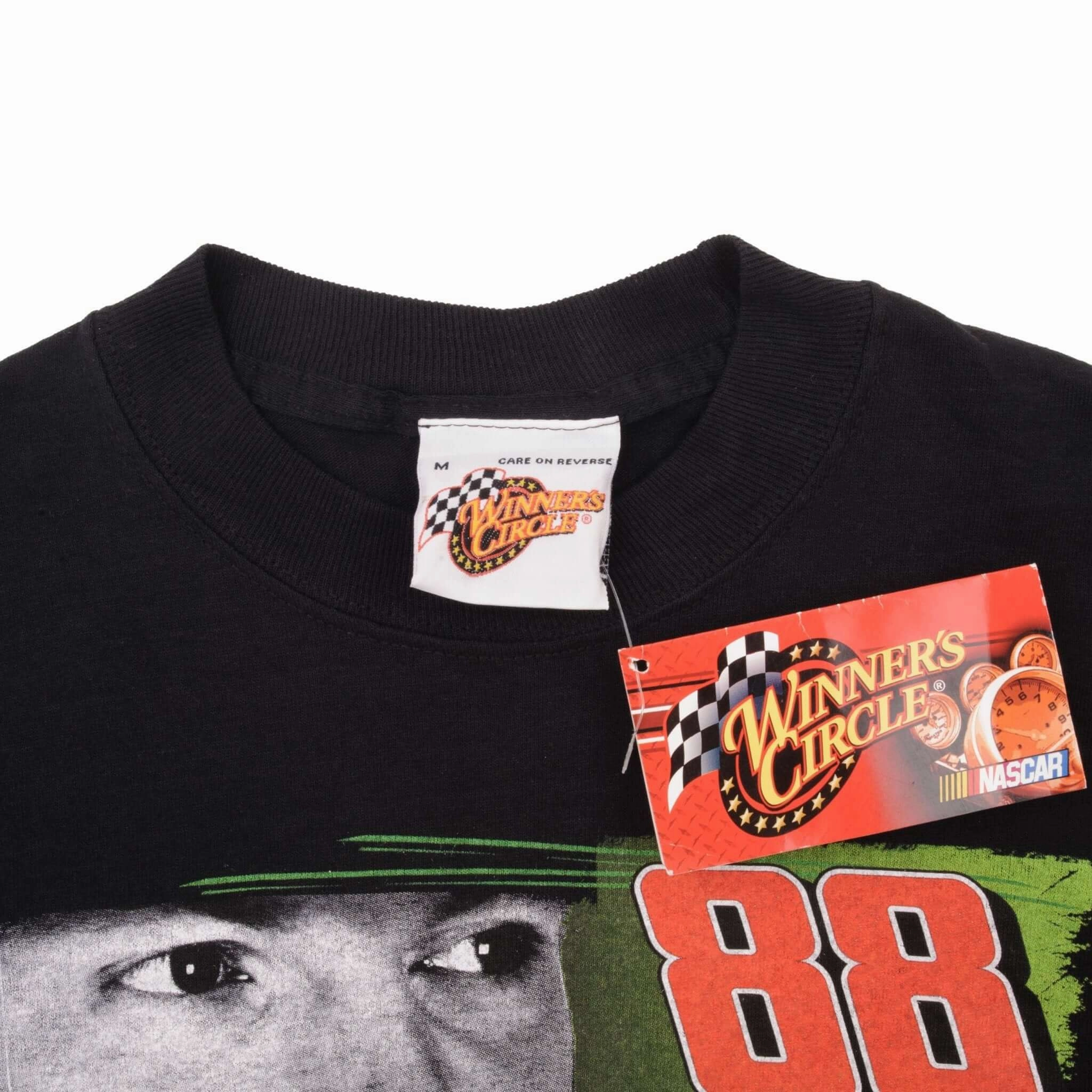 VINTAGE NASCAR DALE EARNHARDT JR TEE SHIRT 2007 SIZE MEDIUM DEADSTOCK