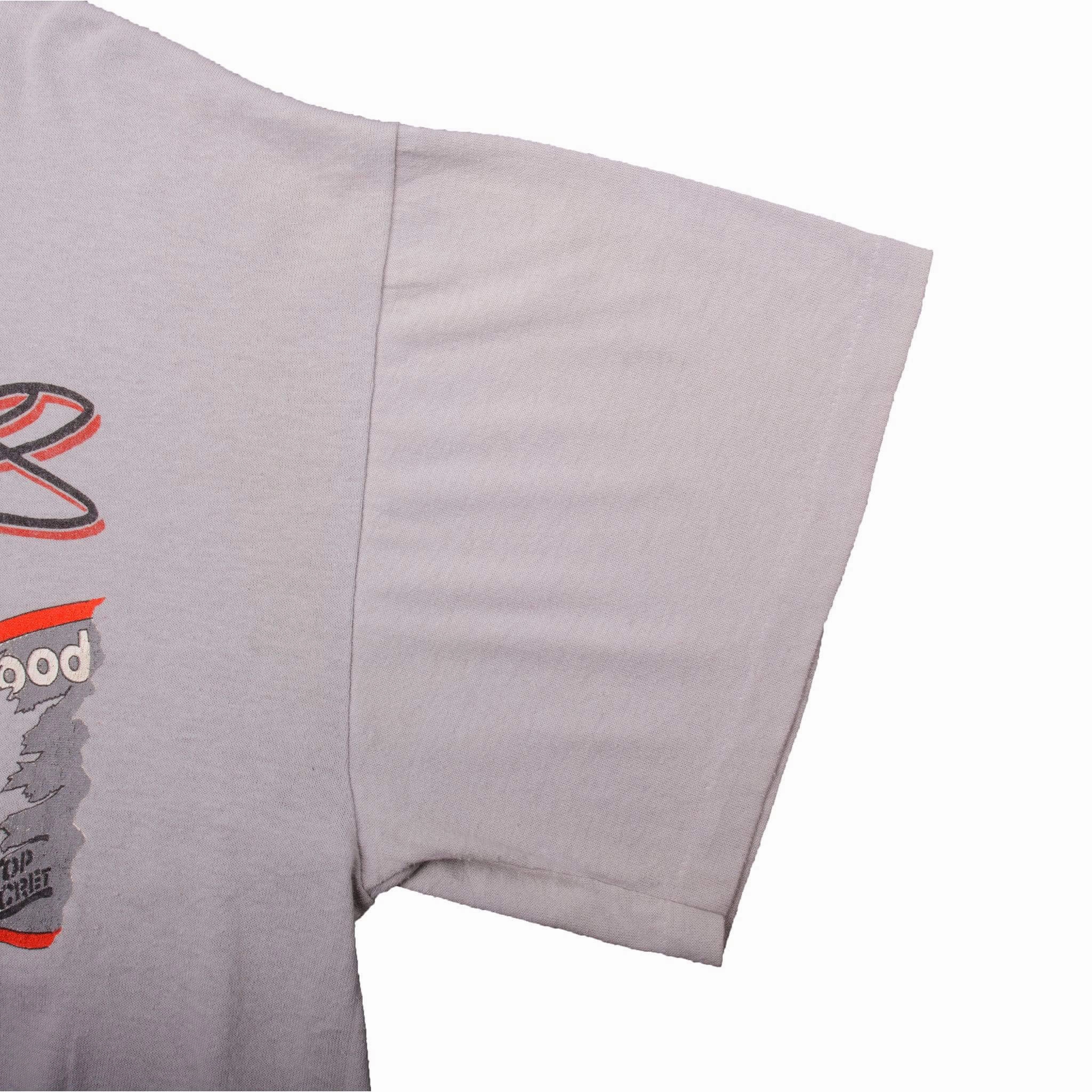 VINTAGE NASCAR DALE EARNHARDT READY TO RUMBLE 1989 TEE SHIRT SIZE LARGE MADE IN USA