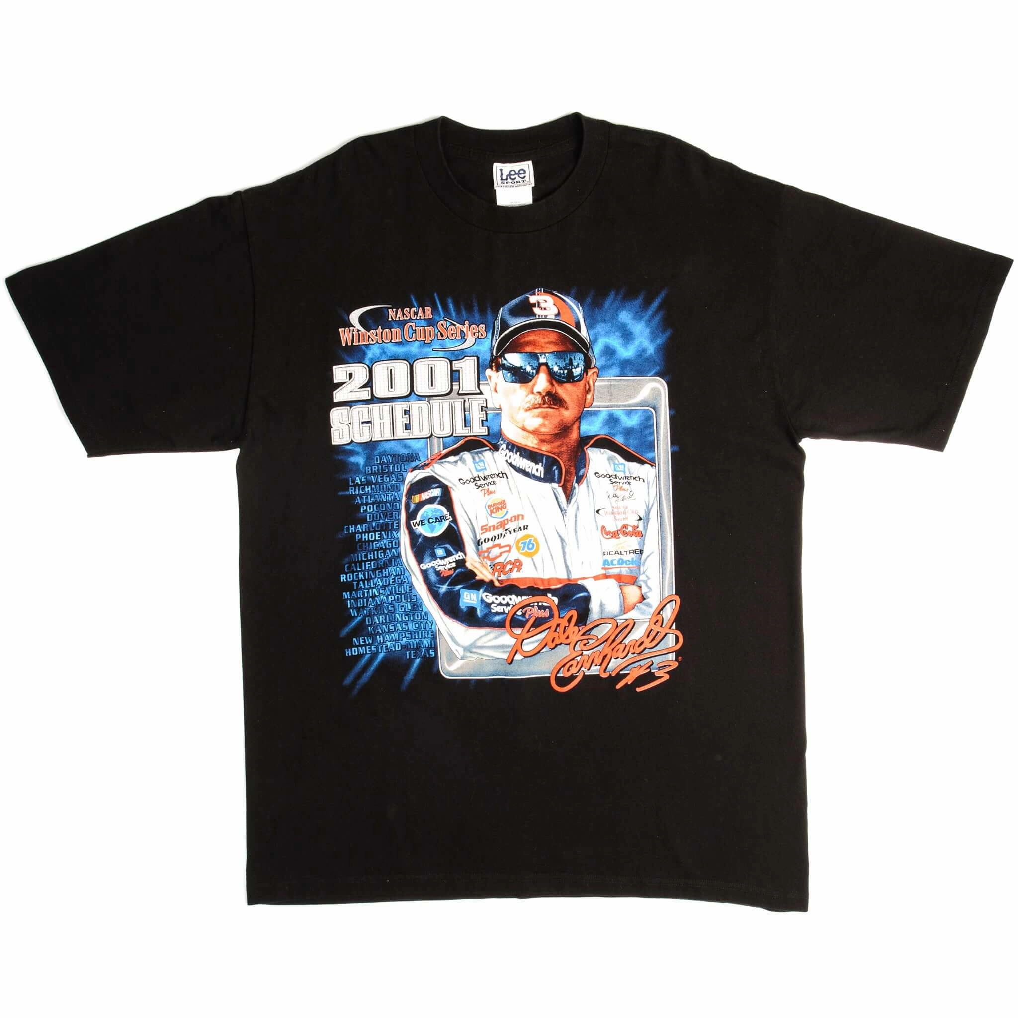 VINTAGE NASCAR DALE EARNHARDT TEE SHIRT 2000S SIZE XL