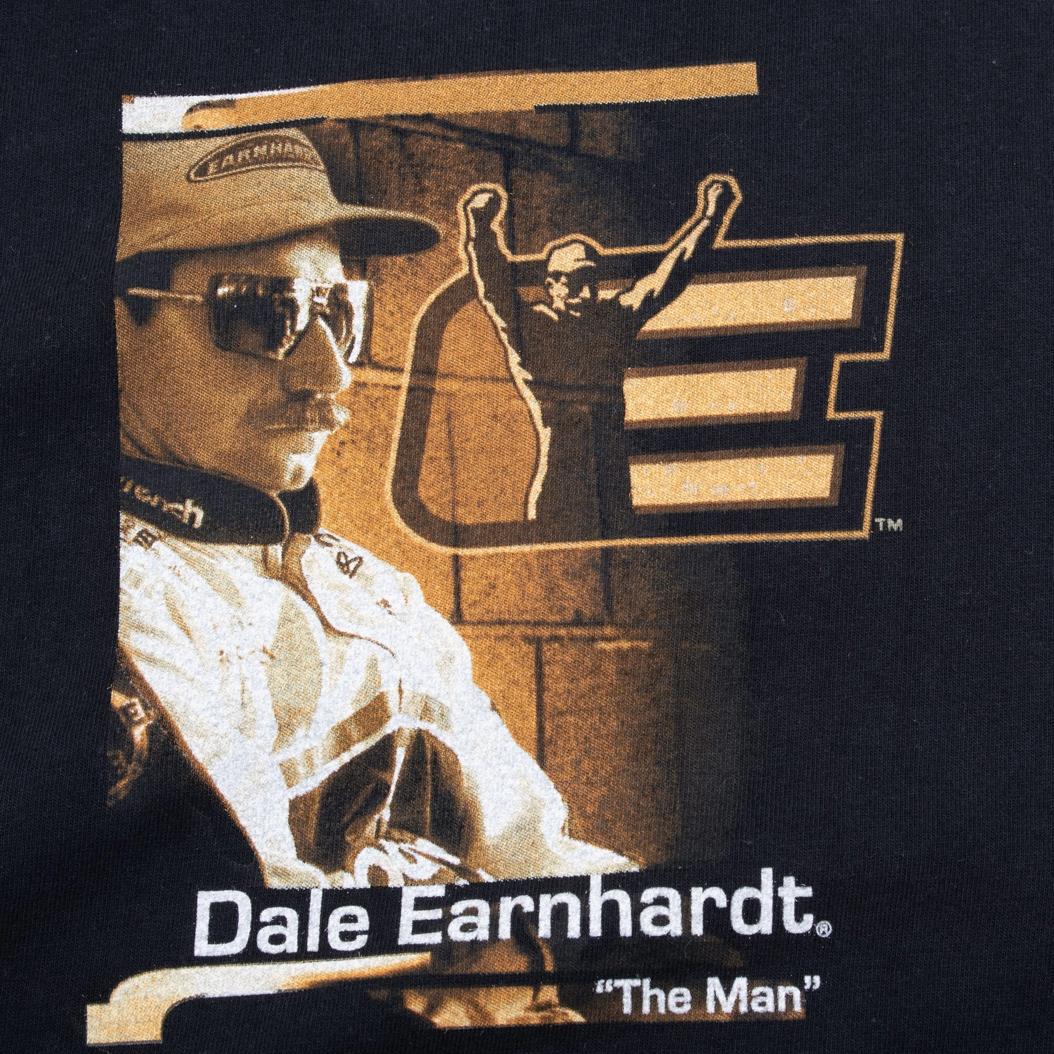 VINTAGE NASCAR DALE EARNHARDT THE MAN 2000S TEE SHIRT 2XL