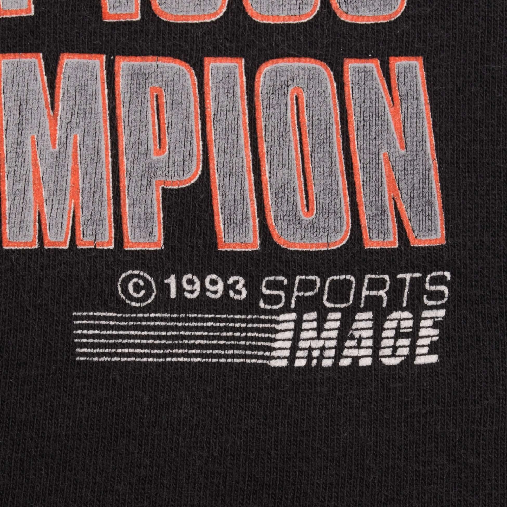VINTAGE NASCAR DALE EARNHARDT WINSTON CHAMPION 1993 TEE SHIRT MEDIUM MADE IN USA