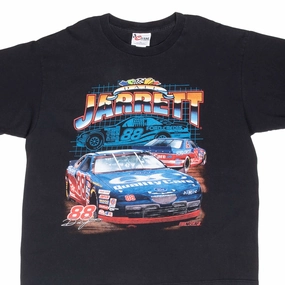 VINTAGE NASCAR DALE JARRET 1990S TEE SHIRT XL MADE IN USA