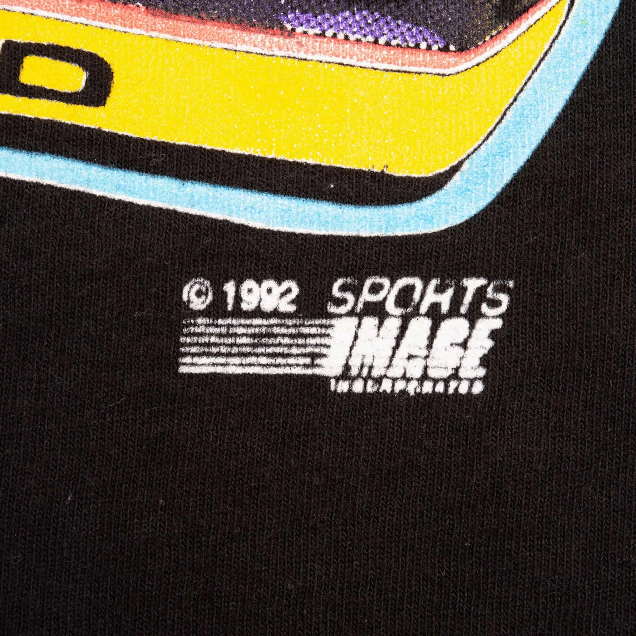 VINTAGE NASCAR DAVEY ALLISON TEXACO 1992 TEE SHIRT SIZE MEDIUM MADE IN USA