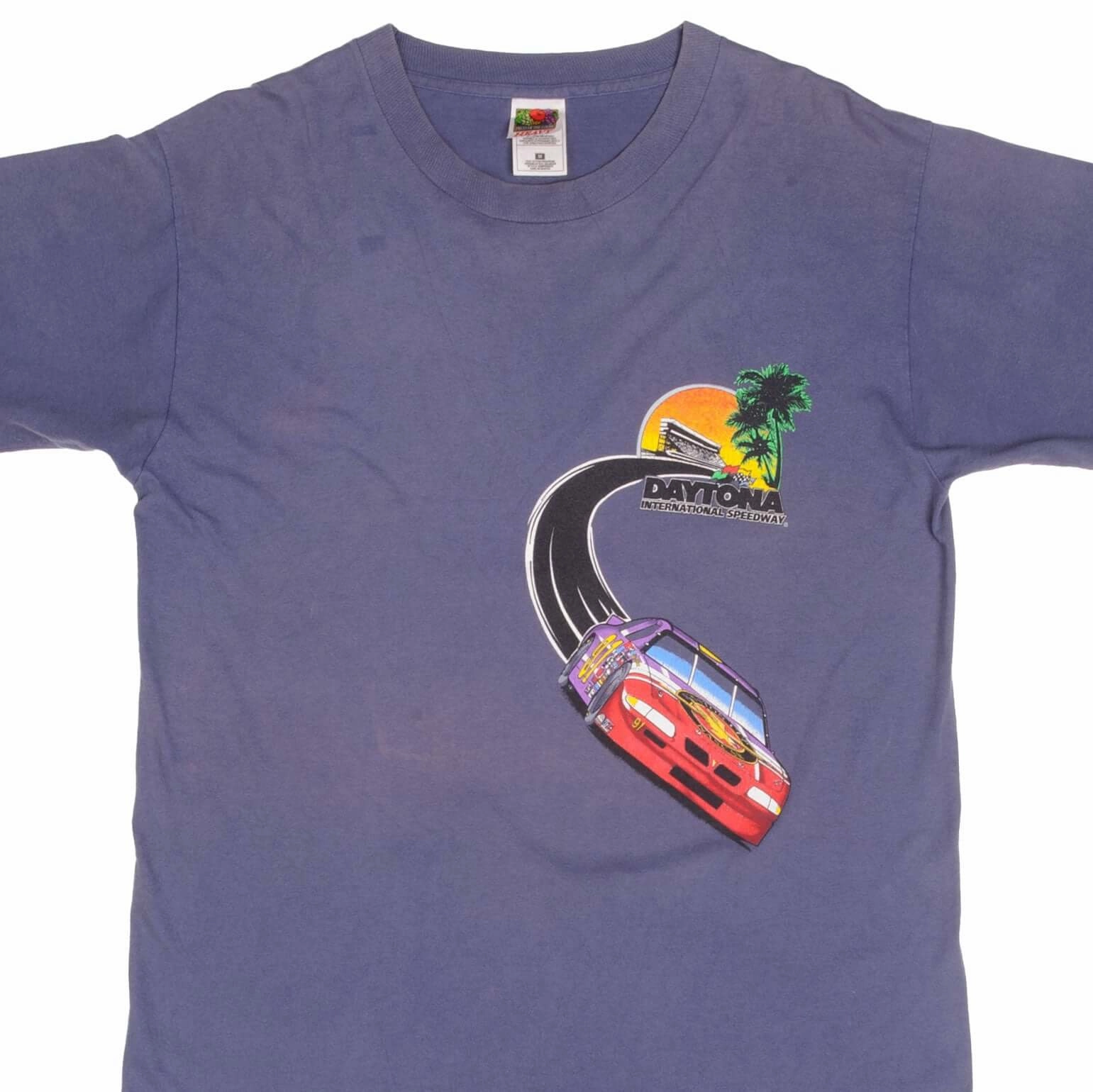 VINTAGE NASCAR DAYTONA INTERNATIONAL SPEEDWAY 1997 TEE SHIRT MEDIUM