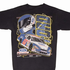 VINTAGE NASCAR FORD RACING #63 1990S TEE SHIRT SIZE LARGE