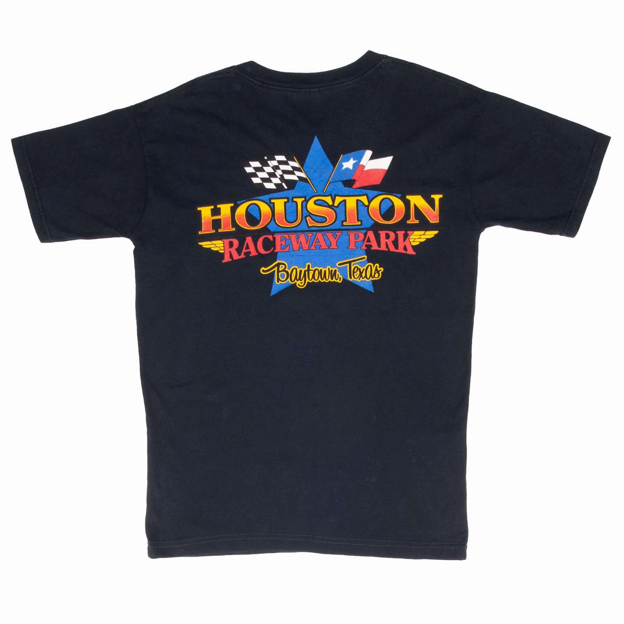 VINTAGE NASCAR HOUSTON RACEWAY PARK 1994 TEE SHIRT SIZE MEDIUM