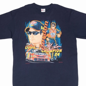 VINTAGE NASCAR JEFF GORDON DUPONT 2001 TEE SHIRT 2XL