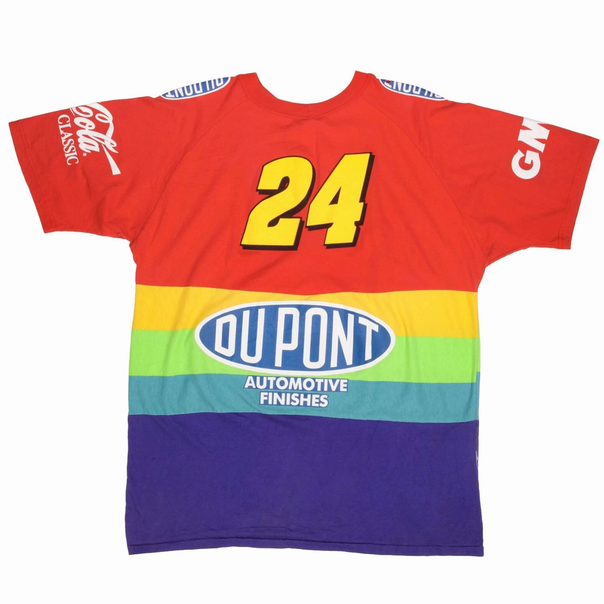 VINTAGE NASCAR JEFF GORDON WINSTON CUP CHAMPION 1995 TEE SHIRT 2XL MADE IN USA
