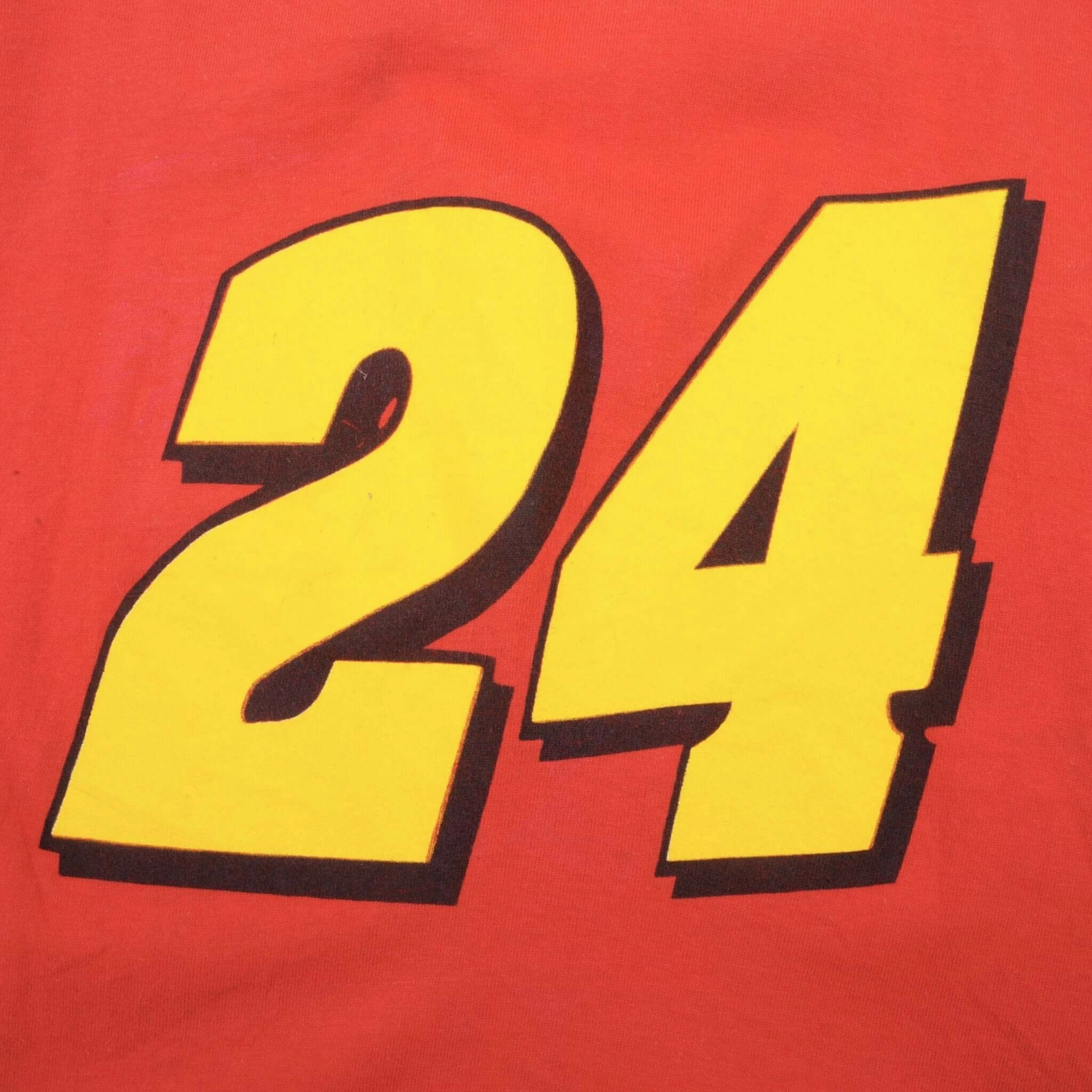 VINTAGE NASCAR JEFF GORDON WINSTON CUP CHAMPION 1995 TEE SHIRT 2XL MADE IN USA