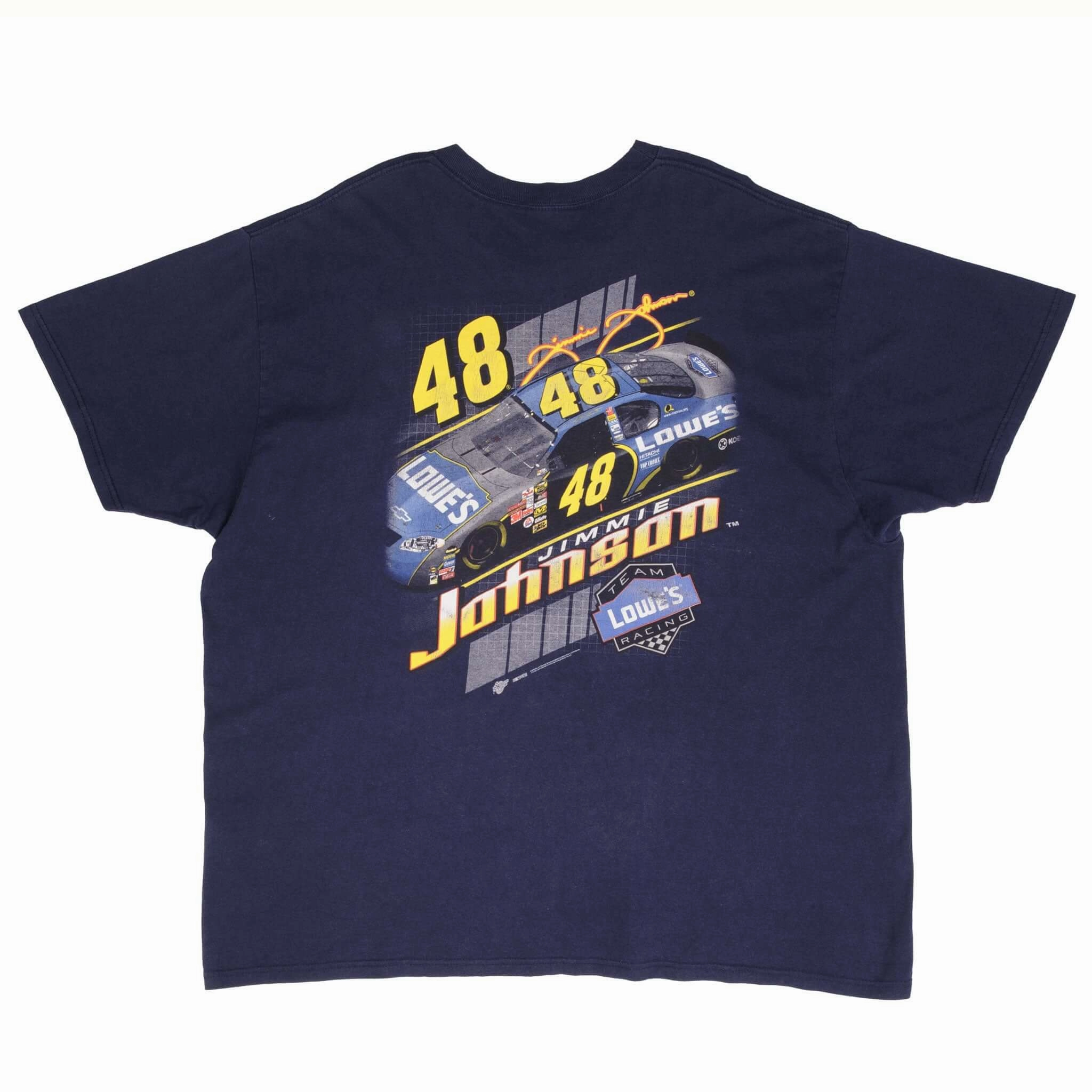 VINTAGE NASCAR JIMMIE JOHNSON TEE SHIRT 2006 SIZE 3XL