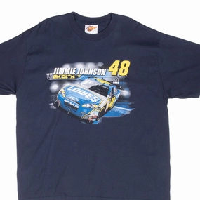VINTAGE NASCAR JIMMIE JOHNSON TEE SHIRT 2008 XL