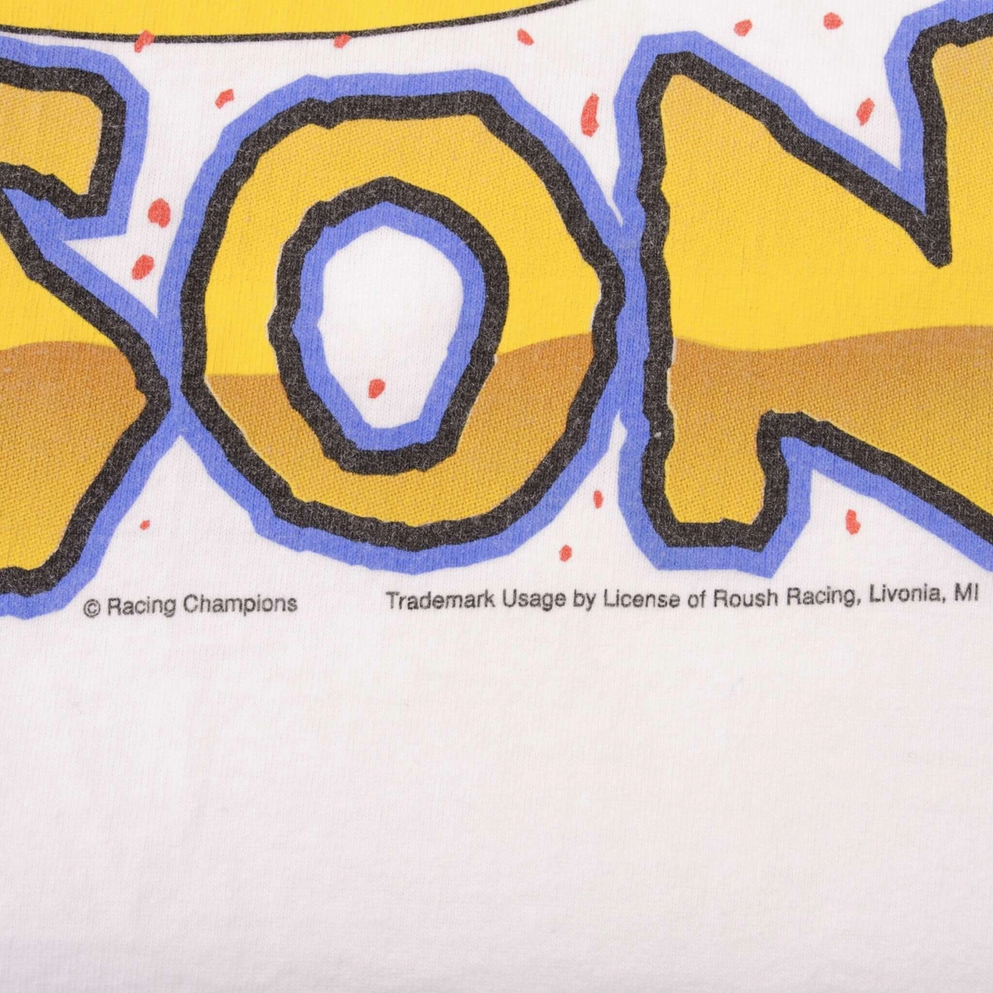 VINTAGE NASCAR JOHNNY BENSON CHEERIOS 1990S TEE SHIRT SIZE LARGE